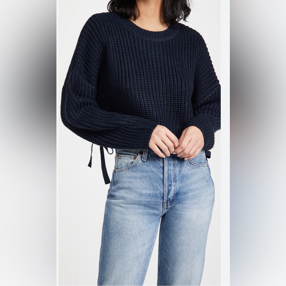 Cinq à Sept Eddie Sweater Women’s Size Small in Navy New